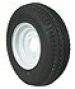 LOADSTAR 5.70x8 Trailer Tire & Painted Rim, Load Range C