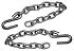 TIEDOWN Class-II Trailer Safety Chains with S-Hooks #81202