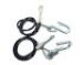 TIEDOWN Class-III Vinyl Coated Trailer Safety Cables #59541