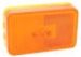 Grote Amber Rectangle Clearance Light w/ Reflector, 3