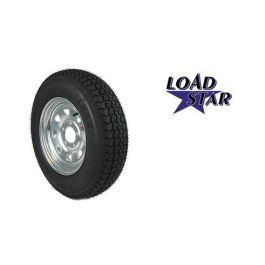 LOADSTAR ST175/80D-13 in. Tire & Galvanized Rim, Load Range C