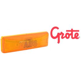 Grote ABS Amber Rectangle Clearance Light, 4 in. #78393