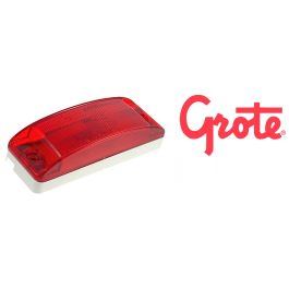 Grote Red Resealable Turtleback® II Clearance Light w/ Reflector