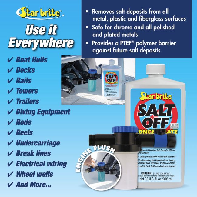 STARBRITE Salt Off Cleaner Kit, 32 oz. 94000