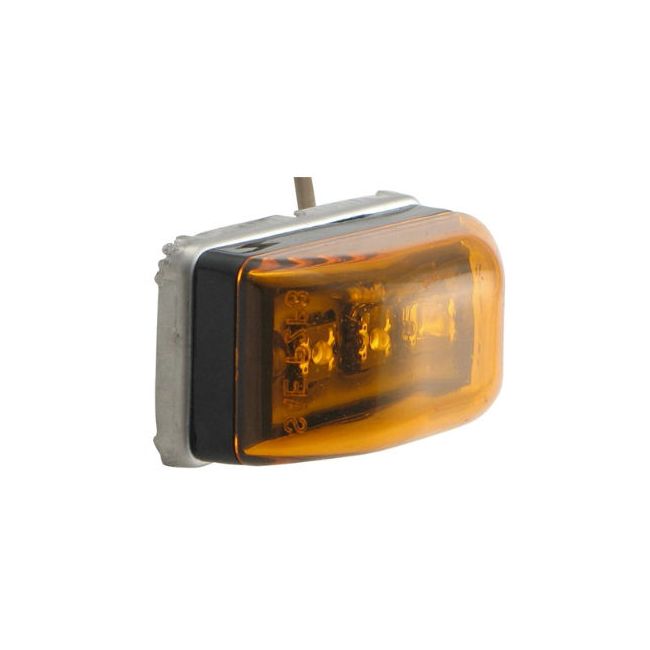Amber LED Stud Mount Marker/Clearance Light #MCL-95AB
