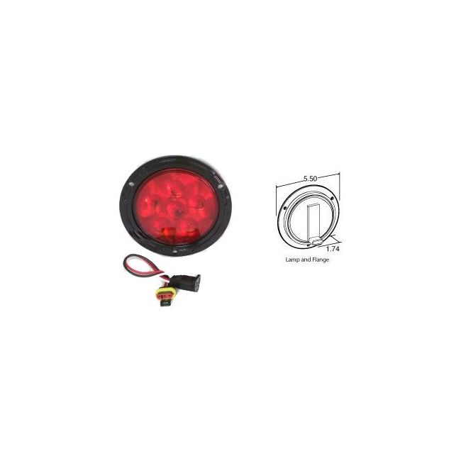 TRUCK-LITE Super 44® Red LED Stop/Turn/Tail Light Kit #44036R