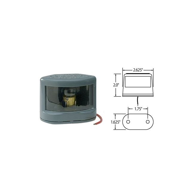 TRUCK-LITE Model26® Gray ABS License Plate Lamp #26335