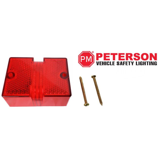 Peterson 452 Series Tail Light Side Lens #56-15R