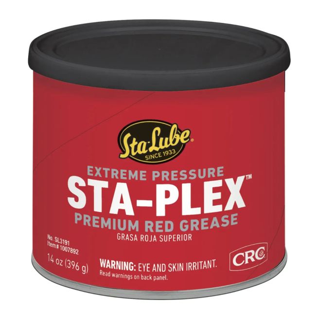 STA-PLEX Red Extreme Pressure Grease, 14 oz. Tub SL3191