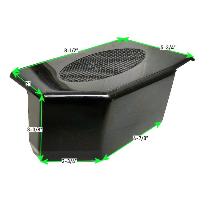 EZ-LOADER Taillight Cover for 2 in. Frames, Black (Right Side) 250