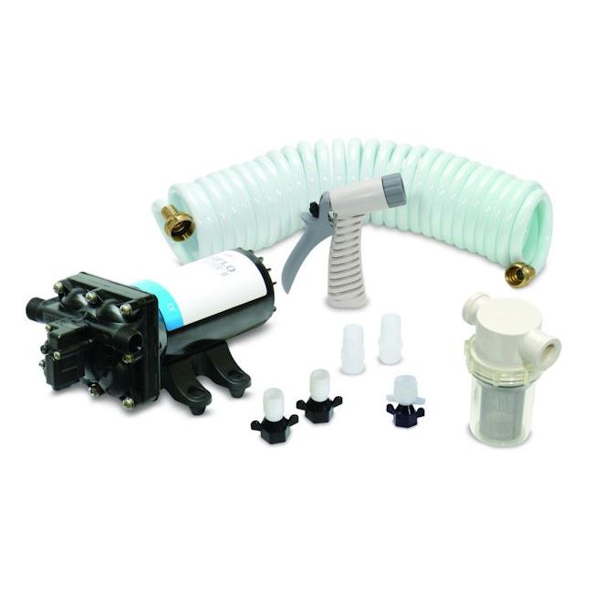 Shurflo Pro Blaster II Washdown Kit w/25' Hose #4348-153-E09 Shurflo Pro Blaster II Washdown Kit w/25' Hose #4348-153-E09