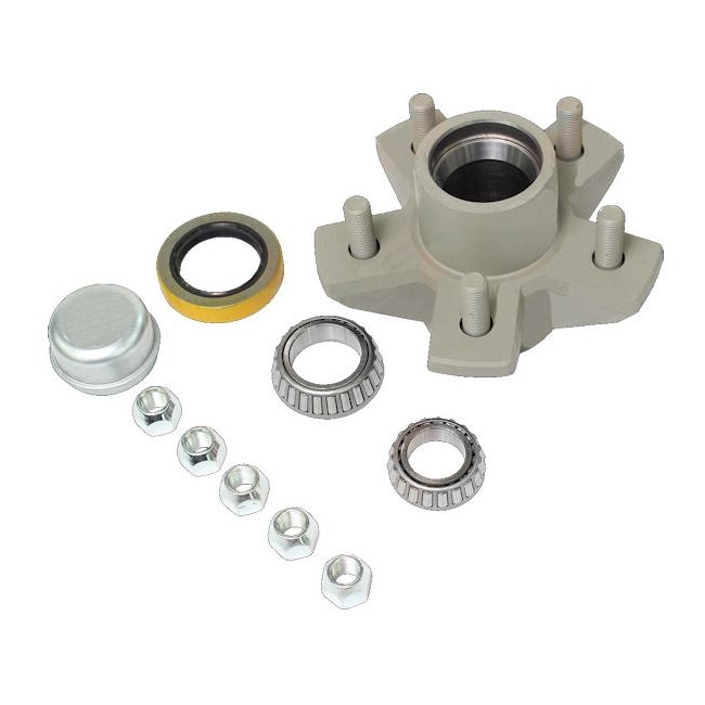 DEXTER 1-3/8 in. x 1-1/16 in. Bearing, 5 on 4.75 in. Stud Hub Kit