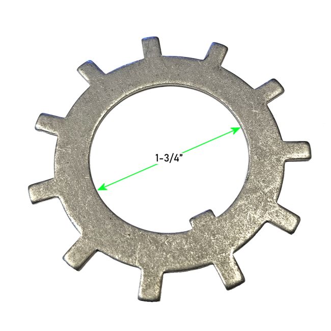 DEXTER 10KHD-15K Tang Washer, 1-3/4 in. ID 005-059-00
