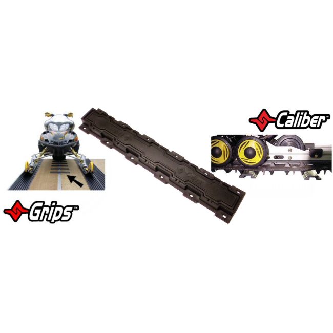 Caliber Grips 6-Piece Snowmobile Trailer Traction Kit - Prevents Stud Damage & Freezing