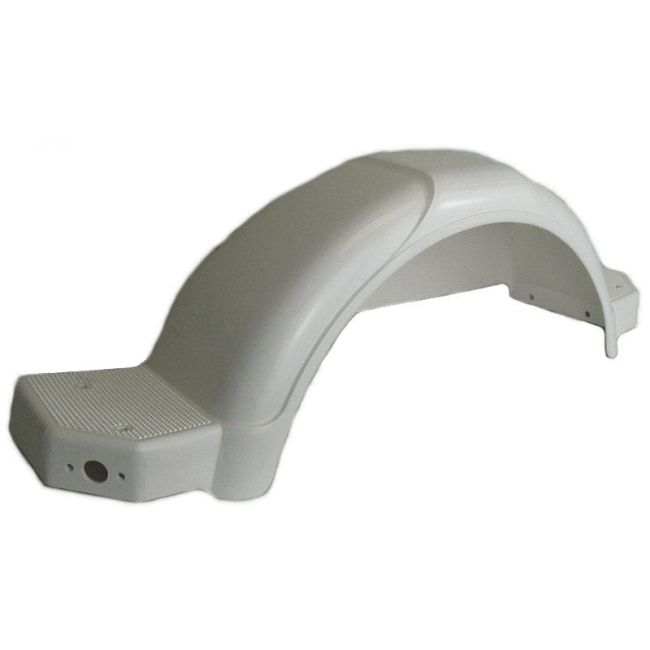 SHORELAND'R LH White Plastic Fender for 13