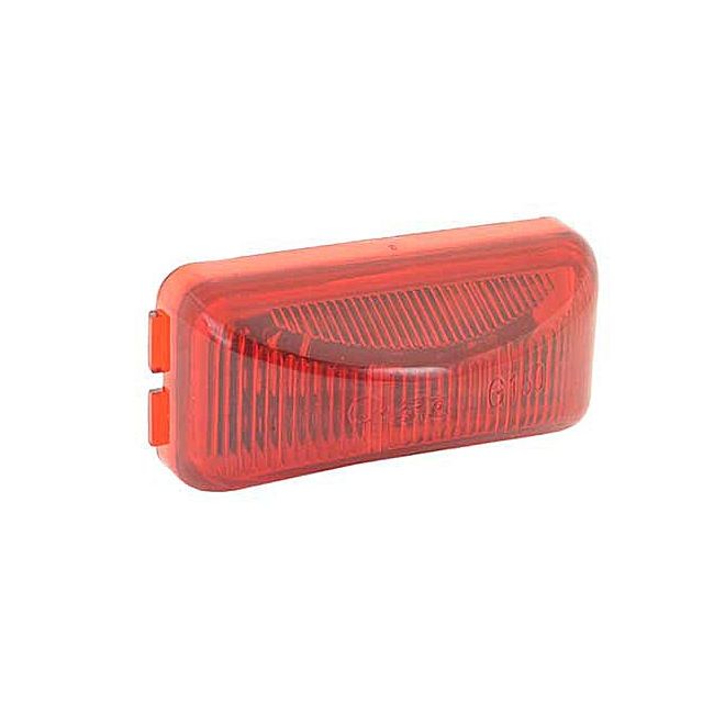 Grote Hi Count® Red Rectangle LED Clearance Light, 3 in. #G1502