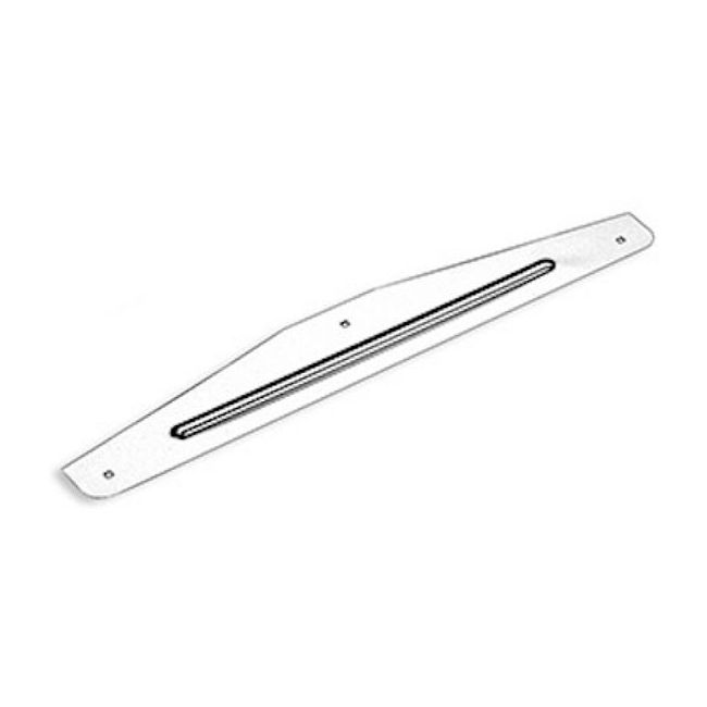 FLEET ENGINEERS Stainless Steel Mudflap Plate, Lower #033-00297