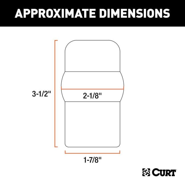 Waterproof Red Rubber Trailer Hitch Tow Ball Cover For Trailer Parts 7 thumbnail image