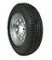 ECO-TRAIL 4.80x12 Trailer Tire & Galvanized Rim, Load Range C