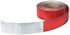 Conspicuity Tape, 6" White + 6" Red (2" x 150' Roll) #RTR15066B