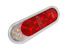 OPTRONICS LED 6" Oval Red Trailer Tail Light with Back Up #STL211XRB