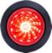 1-1/4" Round Red LED Marker/Clearance Light #MCL16TRHAHB