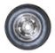 LOADSTAR ST215/75D-14" Tire & Chrome Mag Rim, Load Range C