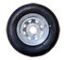 LOADSTAR ST225/75R-15" RADIAL Tire & Galvanized Rim, (6-Lug) L.R. E