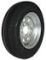 LOADSTAR 4.80x12 Trailer Tire & Modular Galvanized Rim, Load Range C 