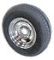 LOADSTAR Retrofit ST185/80R-13" Radial Tire & Chrome Tracker Rim, L.R. C
