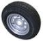 TRACKER Retrofit ST205/75R-15" Radial Tire & Silver Mod. Rim, L.R. D