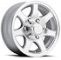 15" Aluminum 7-Star Mag 6-Lug Trailer Wheel Rim (6" Width)