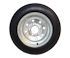 LOADSTAR 4.80x12 Trailer Tire & Galv. Modular Rim, L.R. B