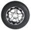 LOADSTAR ST235/80R-16" Radial Tire & T08 Alum Rim w/Black Inlay (8-lug)