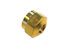 Brass Compression Nut - 1/4" Tubing #12-8704