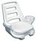 White Helm Chair, Cushion Set and Mounting Plate #ST2090-HD