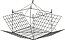 Foxy-Mate Topless Crab Trap Model #120T, CASE (12)