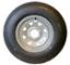 ECO-TRAIL ST225/75D-15" Tire & Silver Rim (6 Lug), Load Range D