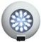 White 18 LED Interior Accent Light, 4" Round #50023850