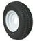 LOADSTAR 4.80x8 Trailer Tire & Painted Rim, Load Range B
