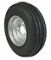 LOADSTAR 4.80x8 Trailer Tire & Galvanized Rim, Load Range B