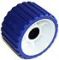 YATES 5" x 3" Blue PVC Molded Wobble Roller #500BW-9P