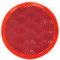 Round Adhesive Red Reflex Reflector #V475R