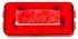 PETERSON LED Red Clearance Marker Light w/ AUX #M253R