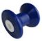 3" YATES Thermal Plastic Bow Roller, 1/2" I.D. (Blue) #300B