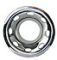 Chrome Trailer Wheel Trim Ring, (Fits 6 Lug 16" Wheels)  #QT6556CLO