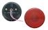 GROTE 4" Round Stop/Turn/Tail Lamp, 2-Stud #50852