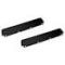 FLEET ENGINEERS  Black Poly Top Flaps with S.S. Hardware (Pair) #031-00320