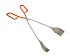 SEAMASTER Heavy Duty Stainless Steel Crab Tongs, Fork Style