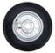 GOODRIDE ST205/75R-15" RADIAL Tire w/ Silver Mod. Rim, 5 on 5", L.R. C